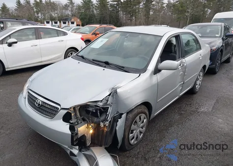2007 Toyota Corolla Le z USA, uszkodzony, nr VIN JTDBR32E070124840